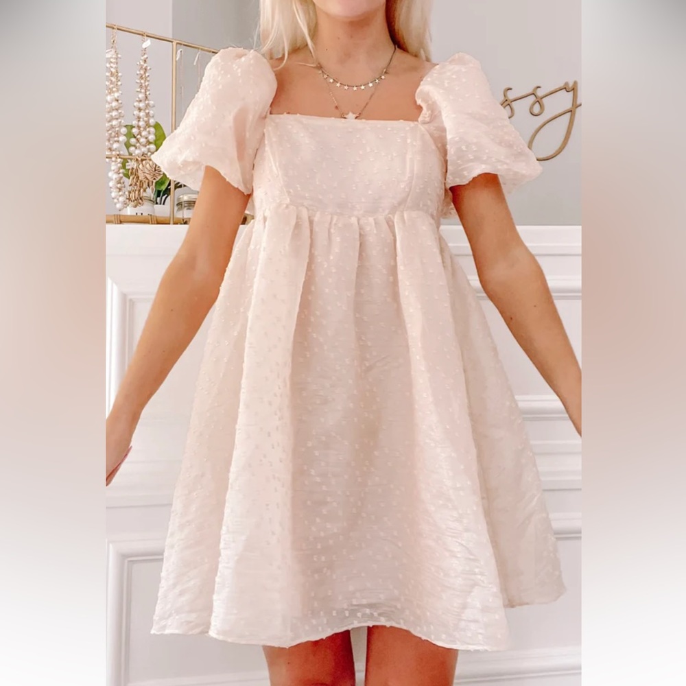 Organza Baby Doll Dress